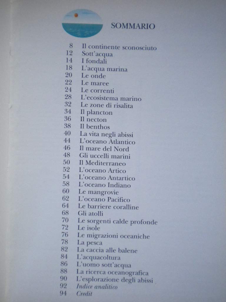 Libro - Gli oceani Ediz illustrata - Gabbi, Giuseppe