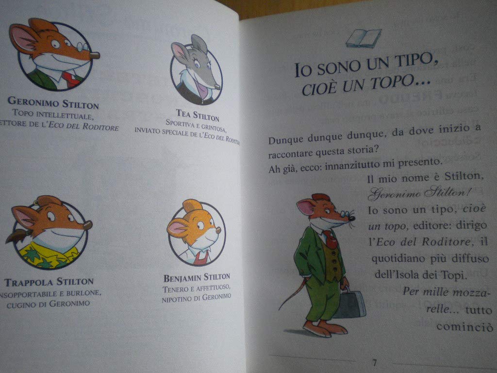Geronimo STILTON Il misterioso manoscritto di Nostratopus