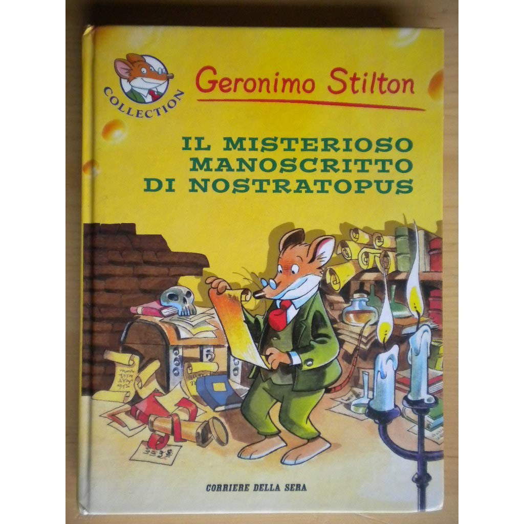 Libro - Geronimo STILTON Il misterioso manoscritto di Nostratopus -