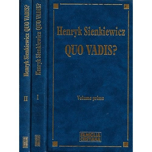 Libro - Quo Vadis? Vol I, Vol II - Henryk, Sienkiewicz