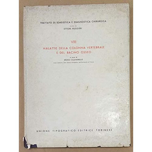 Libro - Trattato di semeiotica e diagnostica chirurgi - Ruggieri, E.