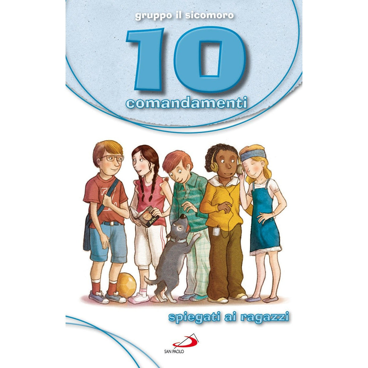 Libro - 10 comandamenti spiegati ai ragazzi - Vecchini, Silvia