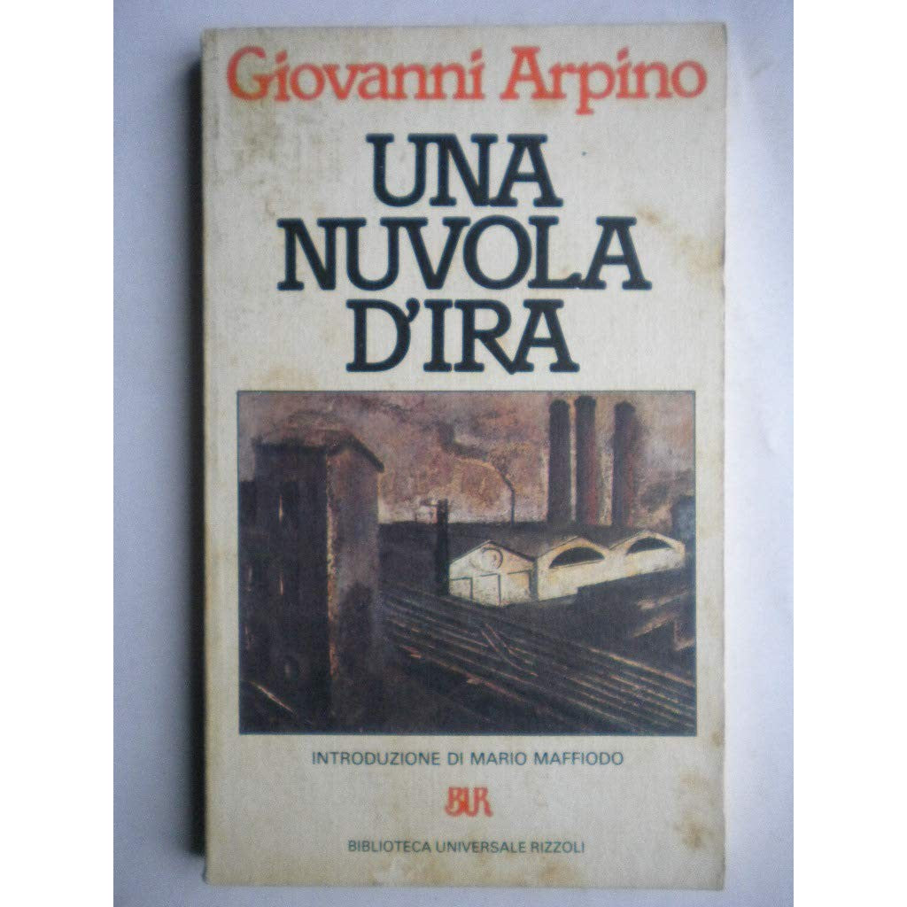 Libro - Una nuvola d'ira - Arpino, Giovanni
