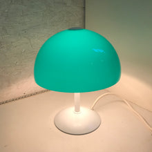 Load image into Gallery viewer, Lampada VEART vetro Murano anni 80 hand crafted bianco verde