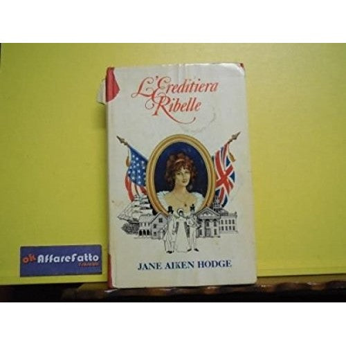 ART 7.446 LIBRO L'EREDITIERA RIBELLE DI JANE AIKEN HODGE 197