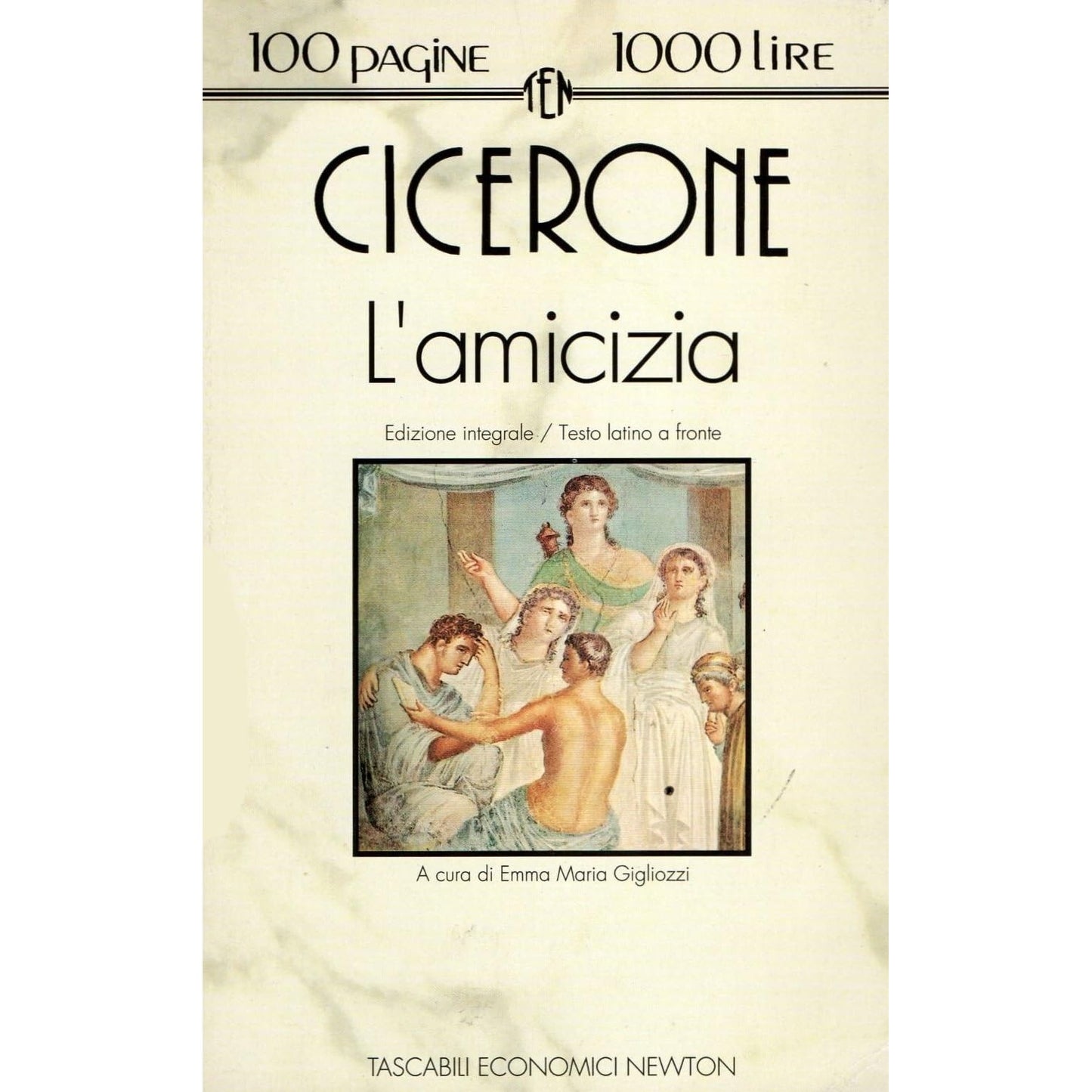 Libro - L'amicizia Testo latino a fronte - Cicerone, Marco Tullio