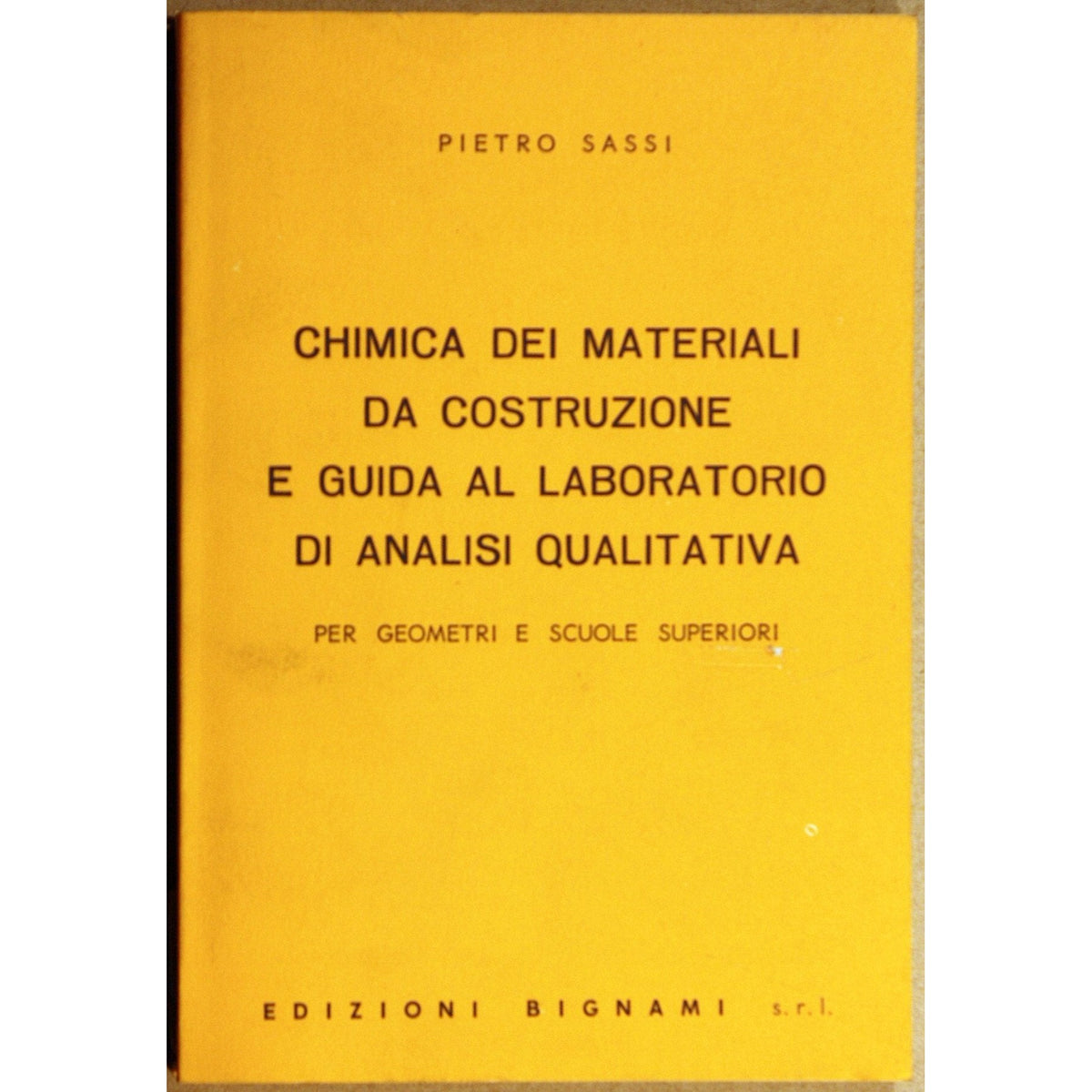 Libro - Chimica dei materiali da costruzione