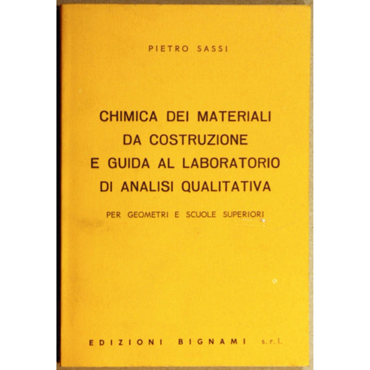 Libro - Chimica dei materiali da costruzione