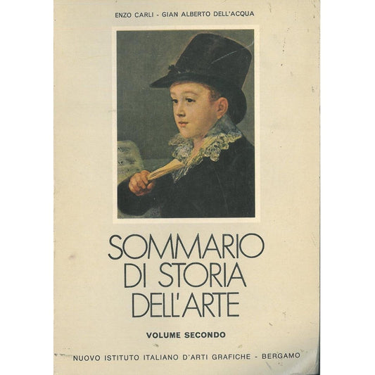 Libro - Sommario di storia dell'arte volume 2 (edi.1983)