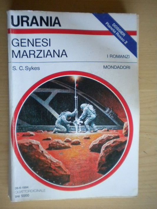 Libro - genesi marziana urania 1234 1994