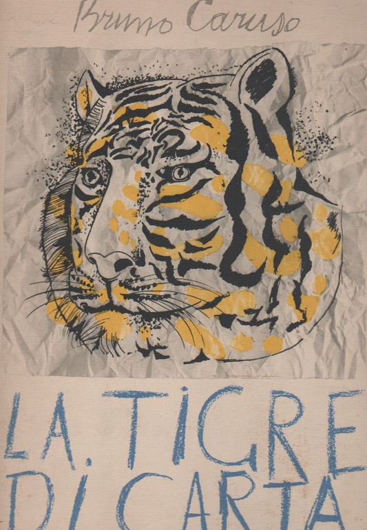 Libro - La tigre di carta - Caruso, Bruno