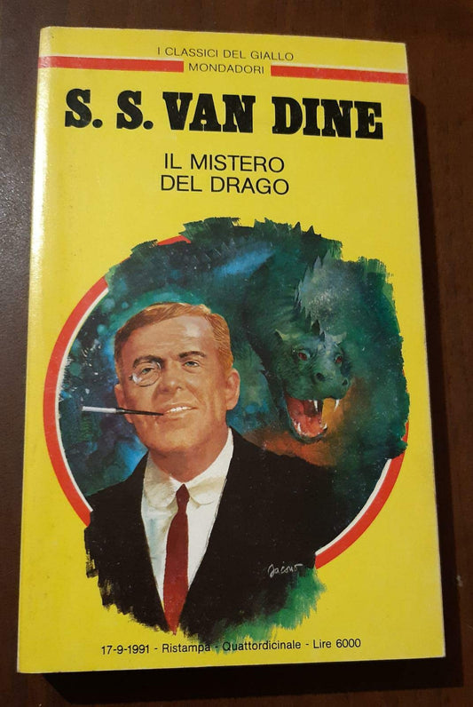 Libro - GIALLO MONDADORI IL MISTERO DEL DRAGO Van Dine - Van, Dine,S