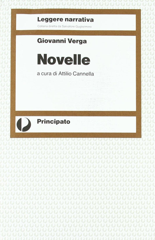 Libro - Novelle - Verga, Giovanni