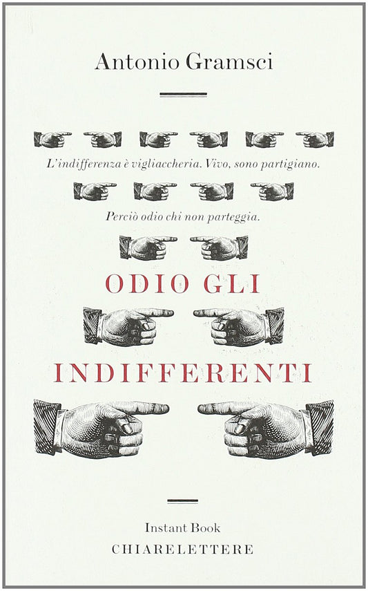 Libro - Odio gli indifferenti - Gramsci, Antonio