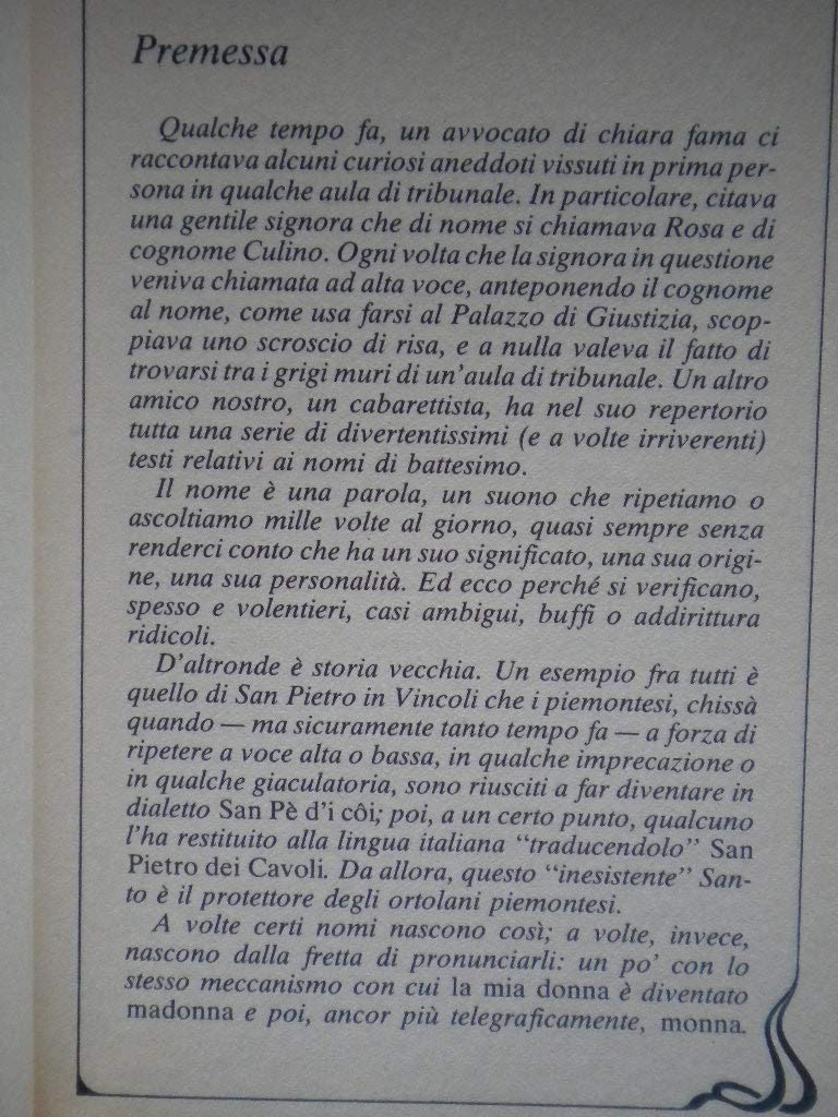 Come ti chiami?