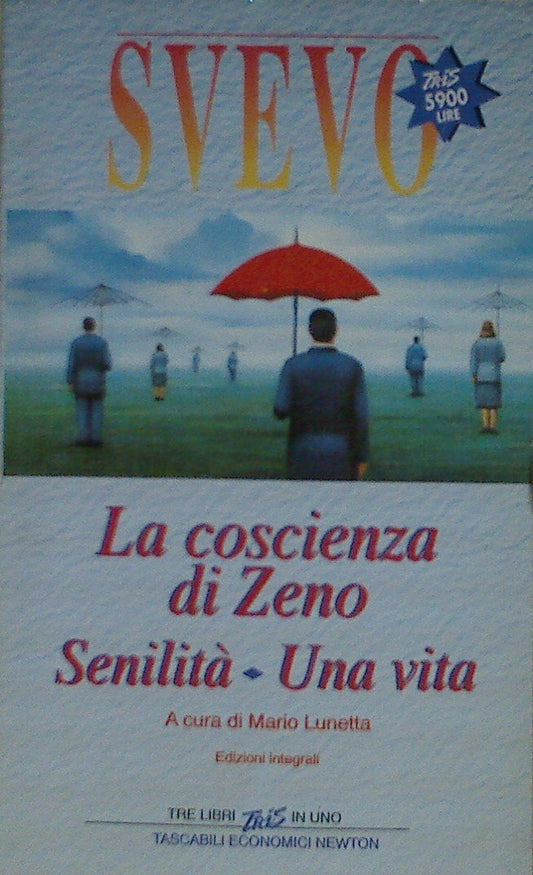 Libro - La coscienza di Zeno-Senilità-Una vita - Svevo, Italo