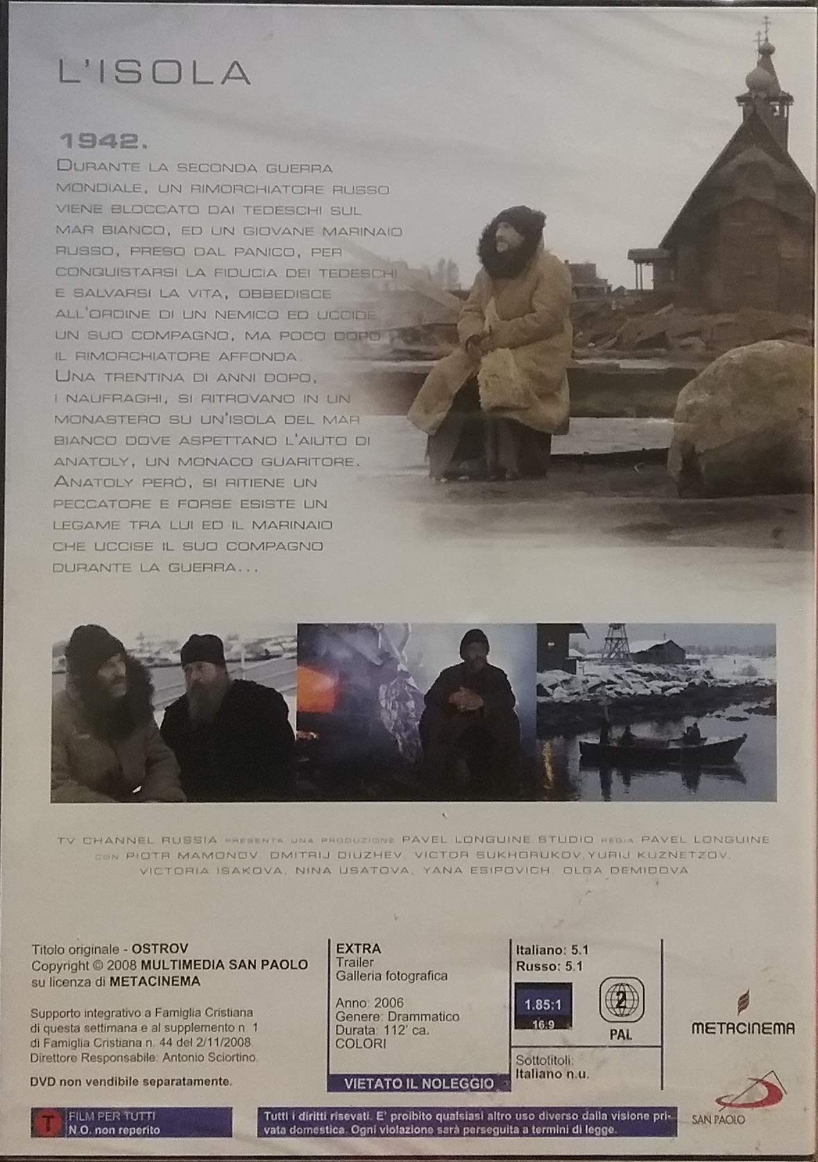 L'ISOLA (OSTROV) - Editoriale