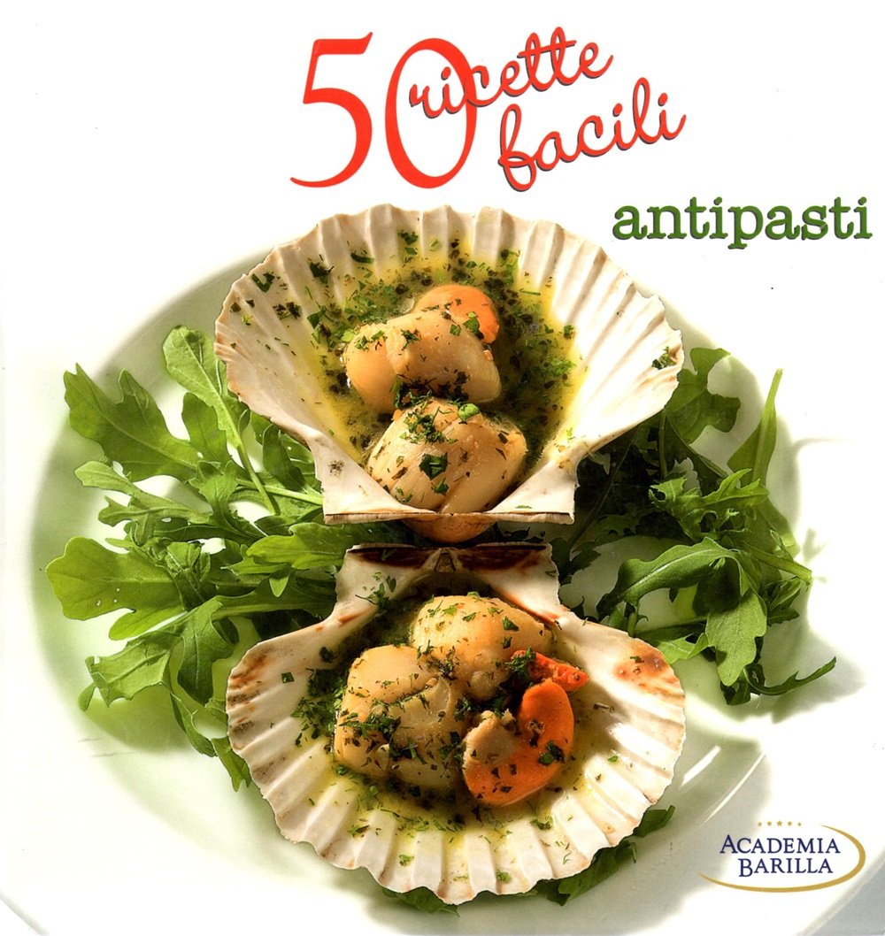 Libro - 50 RICETTE FACILI ANTIPASTI