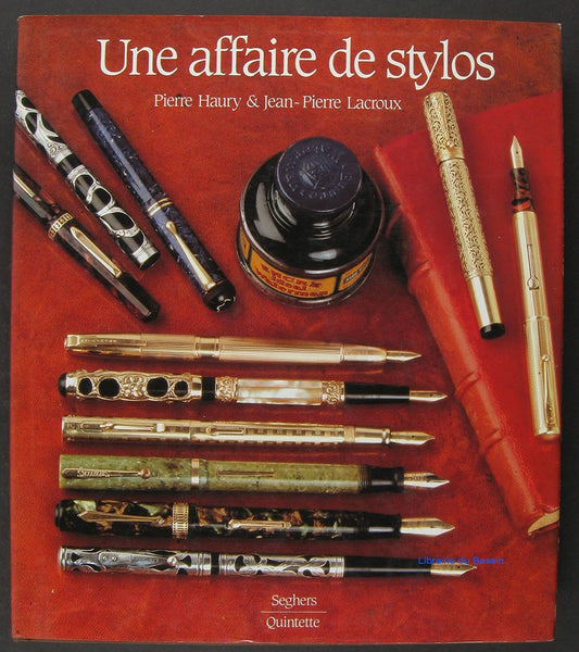 Libro - AFFAIRE DE STYLOS - jean-pierre-lacroux-pierre-haury