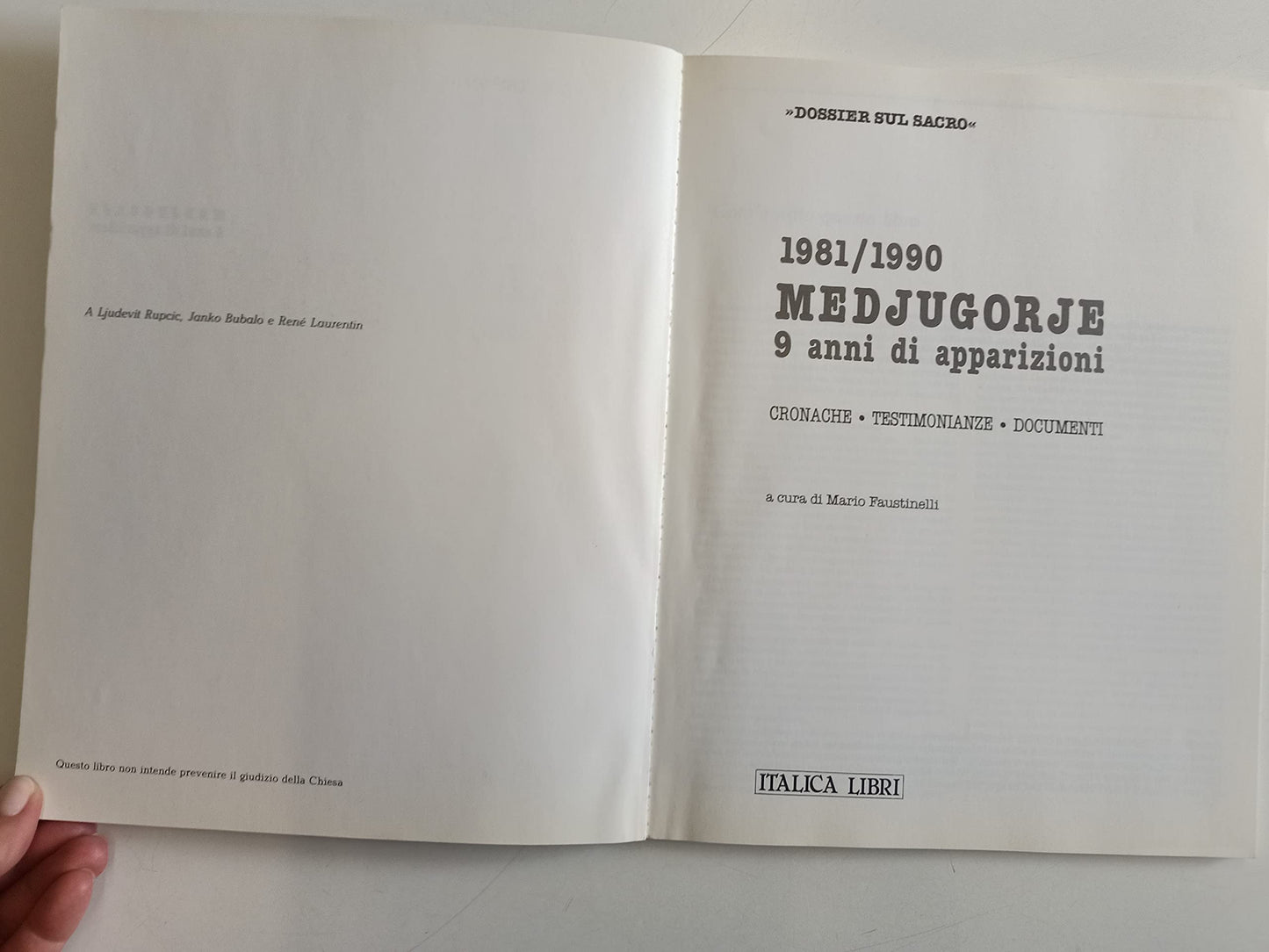 1981/190 MEDJUGORJE 9 ANNI DI APPARIZIONI