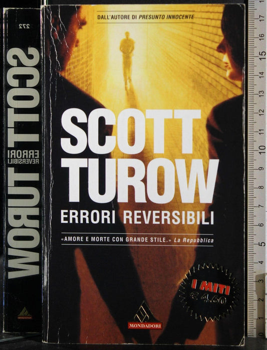 Libro - Errori reversibili - Turow, Scott