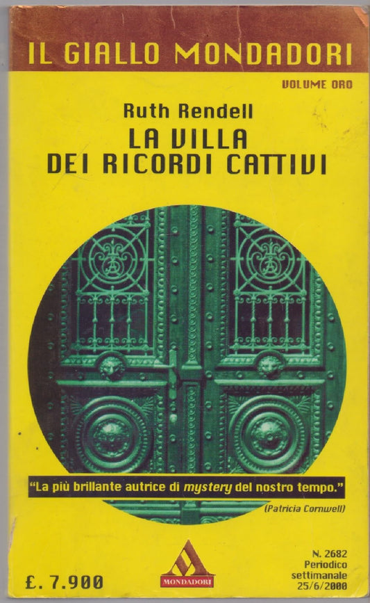Libro - LA VILLA DEI RICORDI CATTIVI - Rendell, Ruth