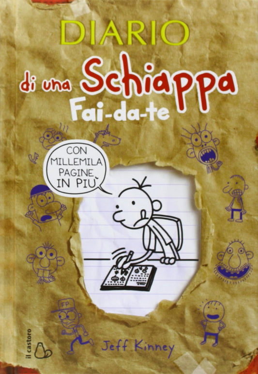 Libro - Diario di una schiappa fai-da-te Ediz illustrata - Kinney,