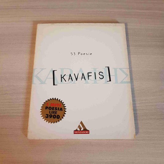 Libro - 53 poesie - Costantino, Kavafis