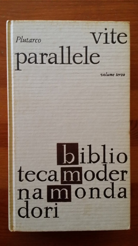 Libro - Vite parallele Volume terzo