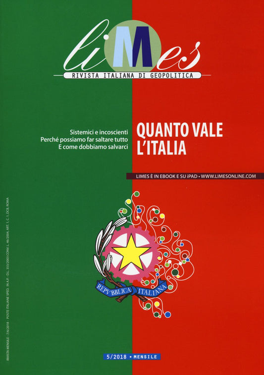 Libro - Limes Rivista italiana di geopolitica Quanto vale l'Italia (