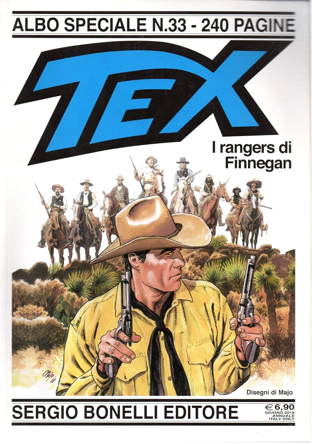Tex Albo Speciale 33 I rangers di Finnegan giugno 2018 STATO OTTIMO