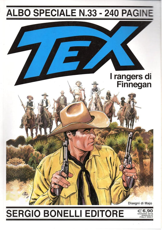 Libro - Tex Albo Speciale 33 I rangers di Finnegan giugno 2018 STATO