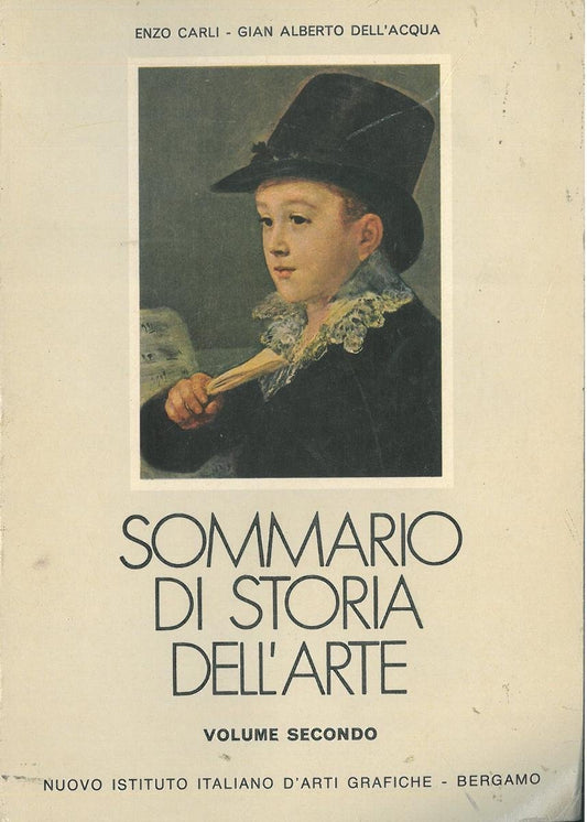Libro - Sommario di storia dell'arte volume 2 (edi.1983)