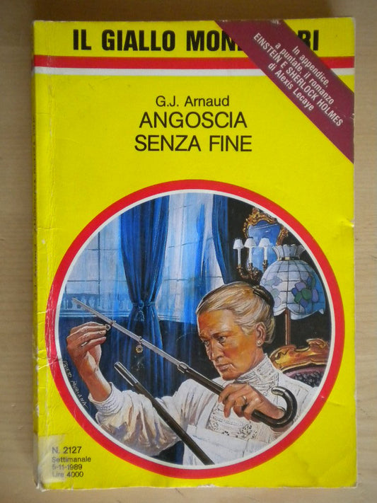 Libro - Angoscia senza fine - G.J. Arnaud