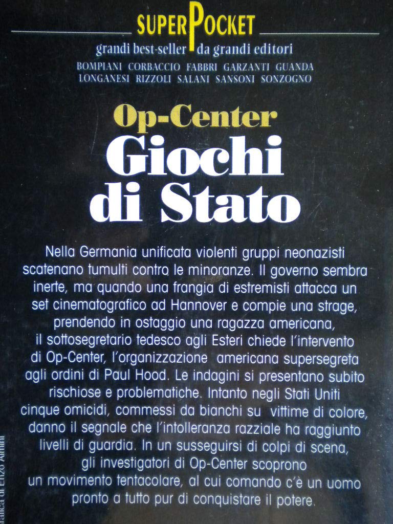 Op-Center. Giochi di Stato