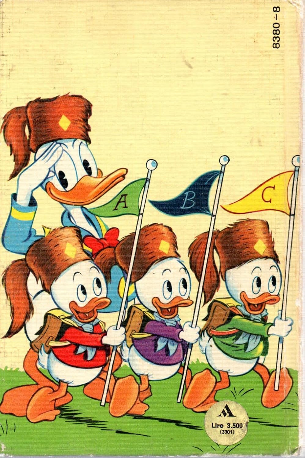 Manuale delle Giovani Marmotte 1 XV edizione gennaio 1976 Disney STATO OTTIMO