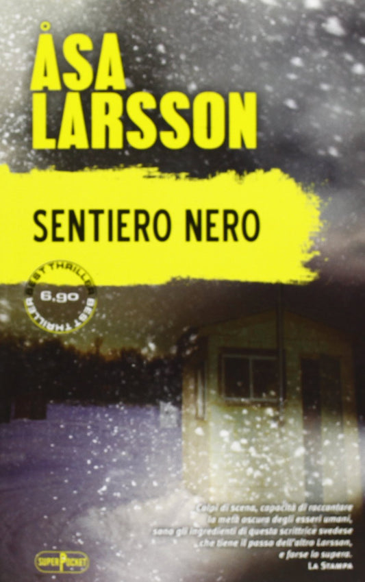 Libro - Sentiero nero - Larsson, Åsa