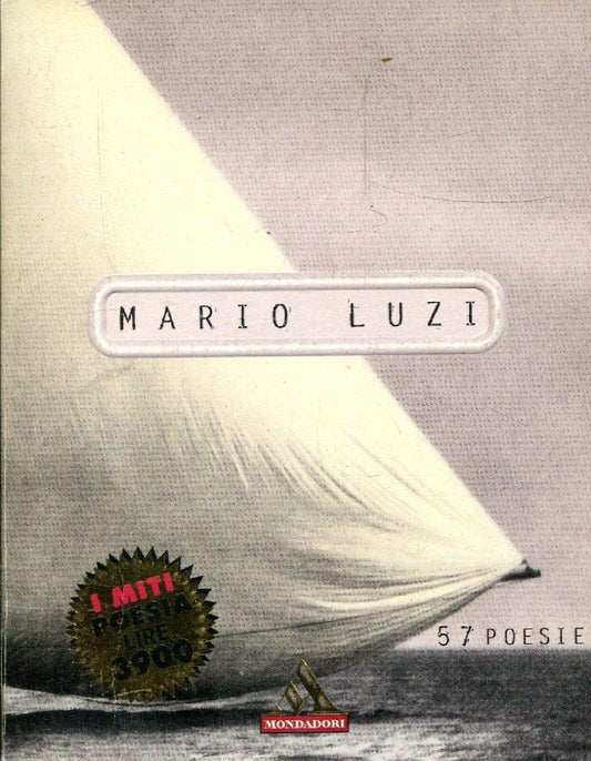 Libro - 57 poesie - LUZI, Mario