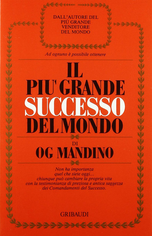 Libro - Il più grande successo del mondo - Mandino, Og
