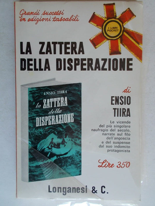 Libro - La zattera della disperazione - Ensio, Tiira