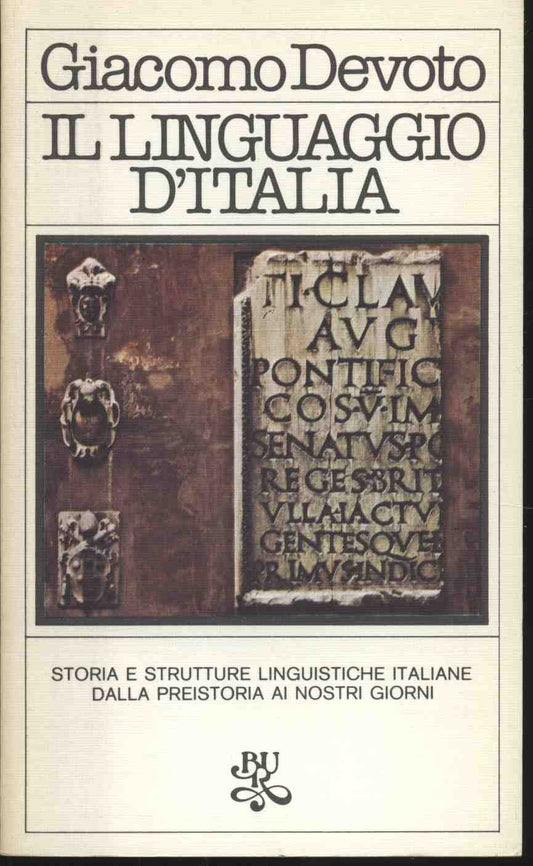 Libro - Il linguaggio d'Italia - Devoto, Giacomo