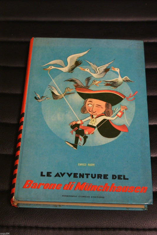 Libro - LE AVVENTURE DEL BARONE DI MUNCHHAUSEN di Enrico Raspe ed Cu