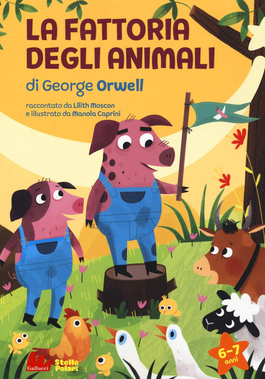 Libro - La fattoria degli animali di George Orwell  - Moscon, Lilith