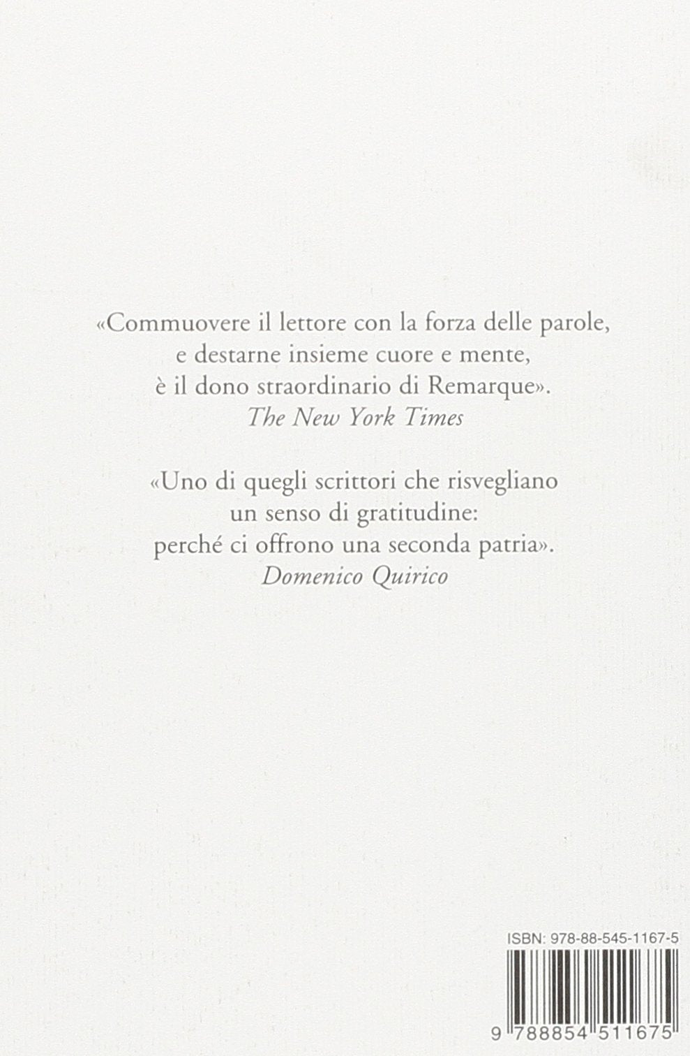 Libro - Niente di nuovo sul fronte occidenta - Remarque, Erich Maria
