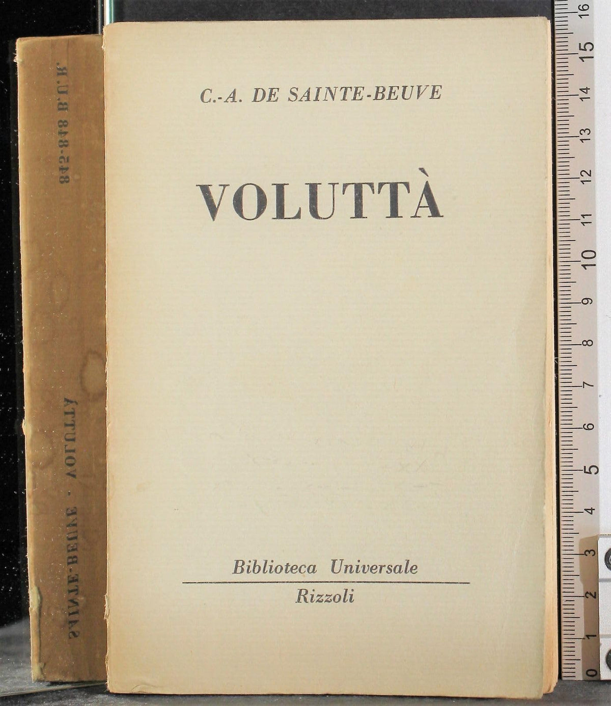 Libro - Voluttà - De Sainte-Beuve
