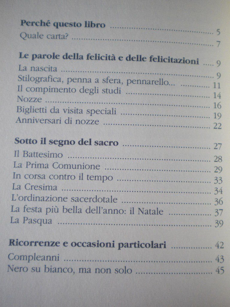 Auguri E Parole Ogni Occasione