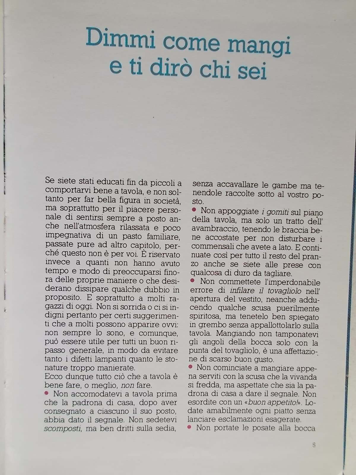 La tavola dalla A alla Z. L'arte di far più bella la tua tavola