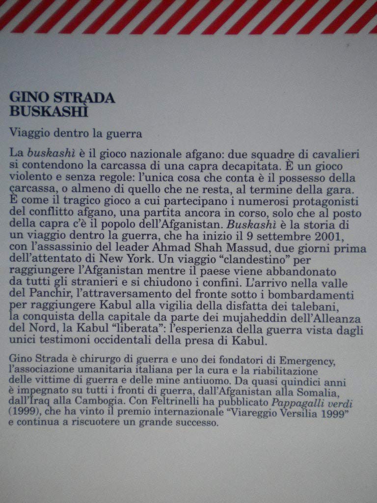 Buskashì. Viaggio dentro la guerra