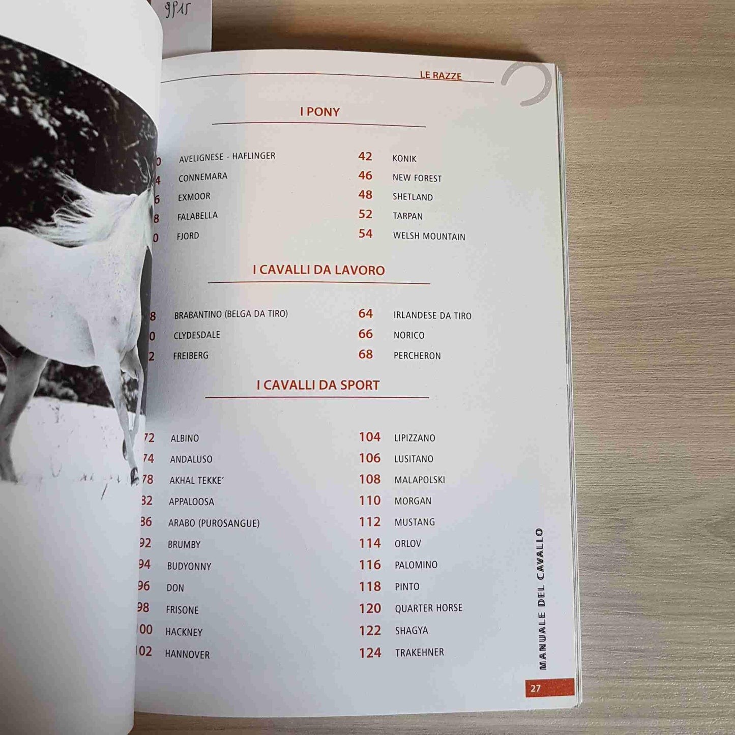 MANUALE DEL CAVALLO RAZZE - CURA - ADDESTRAMENTO