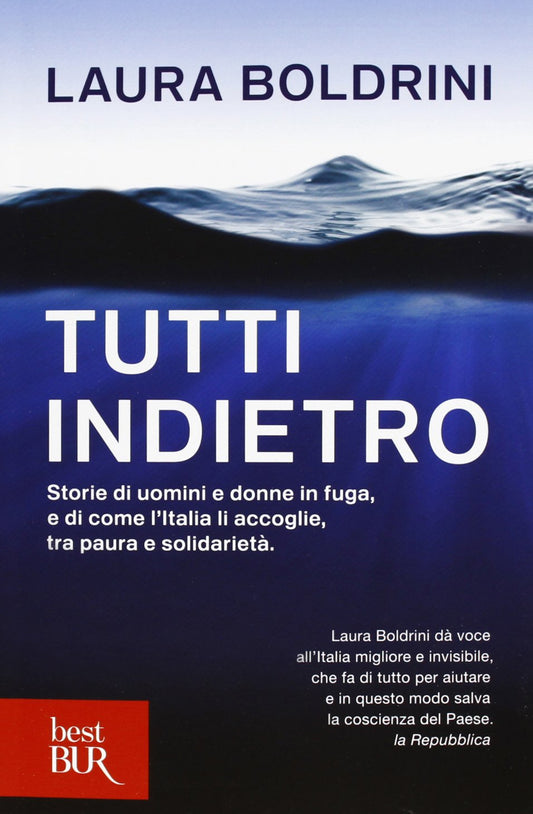 Libro - Tutti indietro Storie di uomini e donne in - Boldrini, Laura